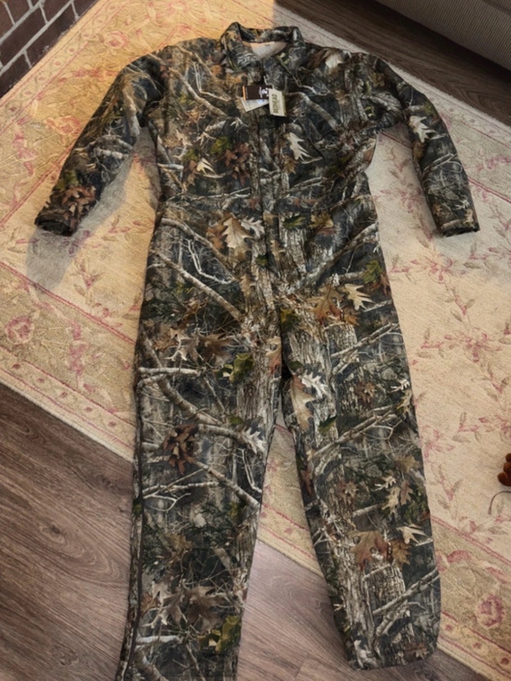 RedHead Kids Camouflage One-Piece in Green, Brown and Tan